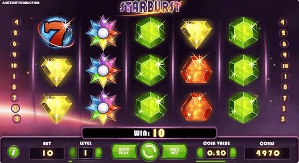 Oplev Magien af Starburst Spillemaskine Oplev Magien af Starburst Spillemaskine